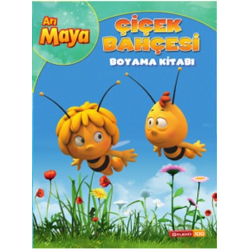 Arı Maya : Çiçek Bahçesi Boyama Kitabı
