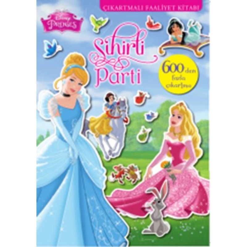 Disney Prenses Sihirli Parti 600 Çıkartmalı Faaliyet Disney Prenses Sihirli Parti 600 Çıkartmalı Faaliyet