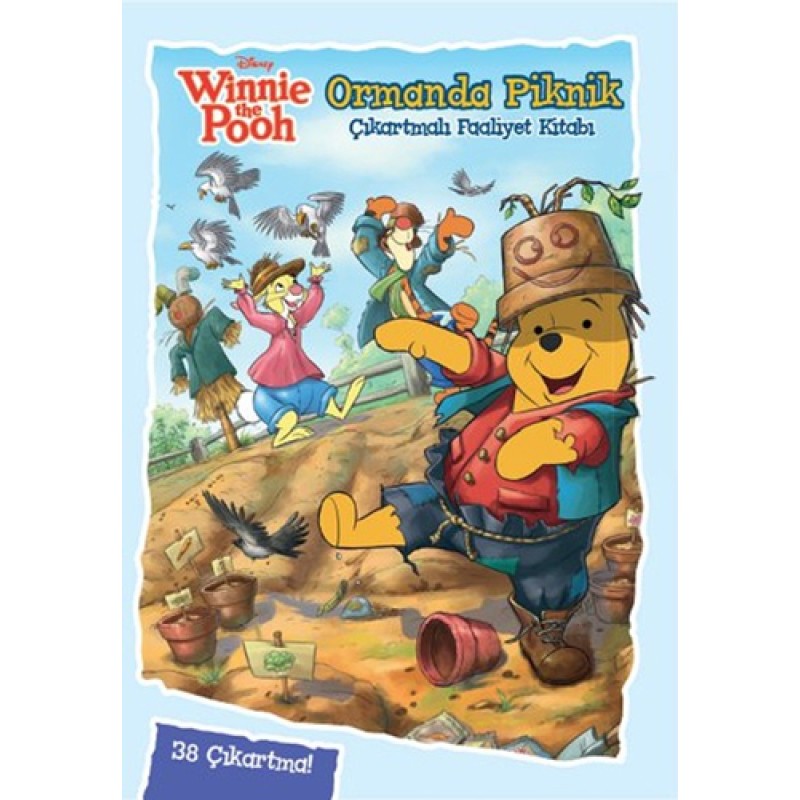 Disney Winnie The Pooh Ormanda Piknik Çıkartmalı Boyama Disney Winnie The Pooh Ormanda Piknik Çıkartmalı Boyama