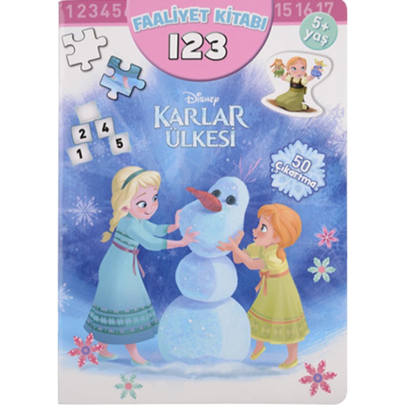 Disney Karlar Ülkesi Faaliyet Kitabı 1 2 3 Disney Karlar Ülkesi Faaliyet Kitabı 1 2 3
