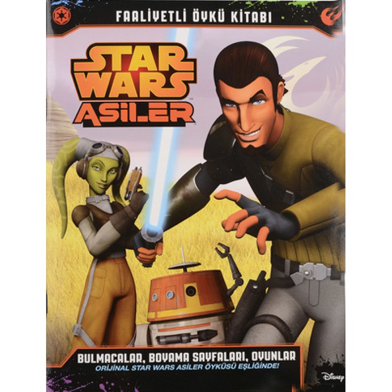Starwars Asiler - Faliyetli Öykü Kitabı Starwars Asiler - Faliyetli Öykü Kitabı