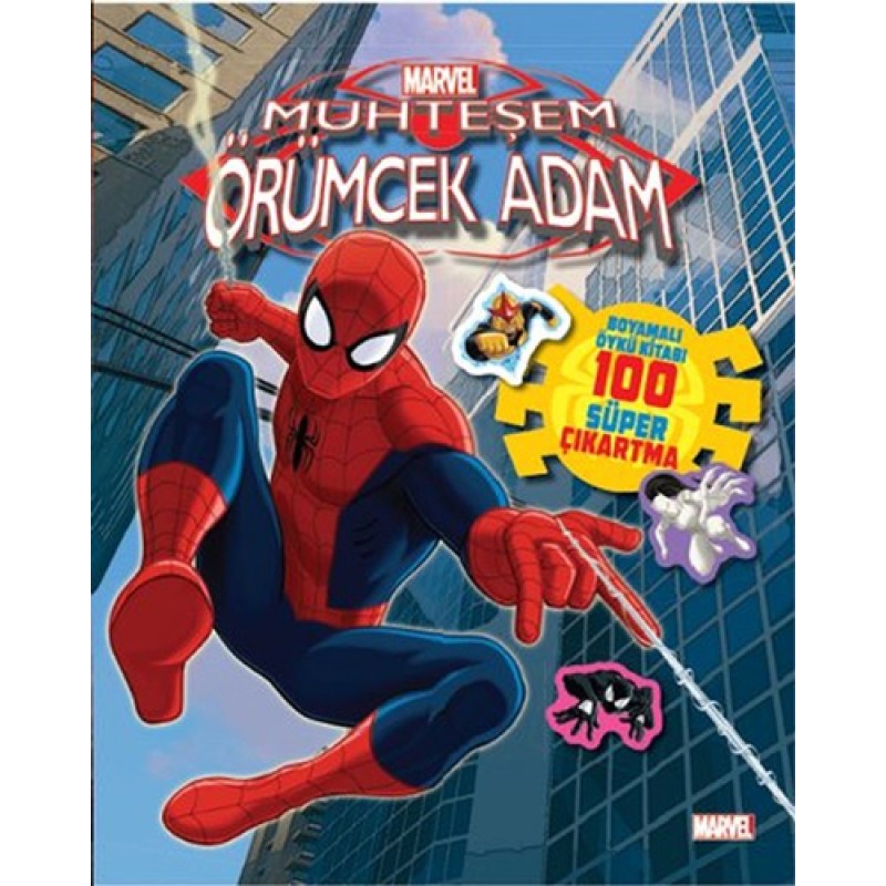 Disney Muhteşem Örümcek Adam - Çıkartmalı Boyama Disney Muhteşem Örümcek Adam - Çıkartmalı Boyama