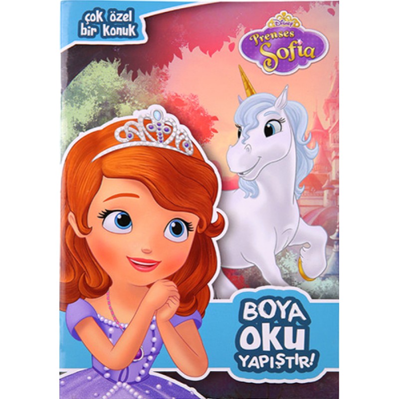 Disney Prenses Sofia Boya Oku Yapıştır Disney Prenses Sofia Boya Oku Yapıştır
