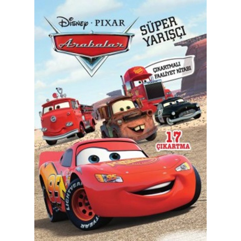 Disney Arabalar - Süper Yarışçı Çıkartmalı Faaliyet Disney Arabalar - Süper Yarışçı Çıkartmalı Faaliyet