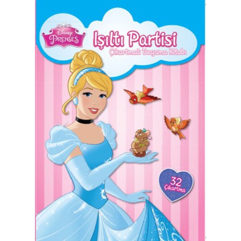 Disney Prenses - Işıltı Partisi Çıkartmalı Boyama Kitabı Disney Prenses - Işıltı Partisi Çıkartmalı Boyama Kitabı