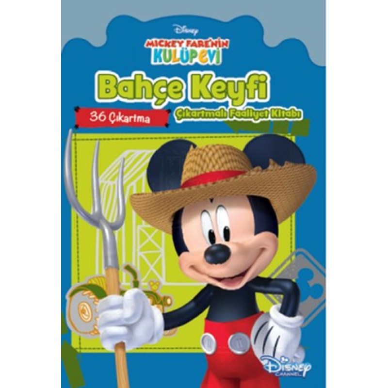 Disney Mickey Bahçe Keyfi Çıkartmalı Faaliyet Disney Mickey Bahçe Keyfi Çıkartmalı Faaliyet