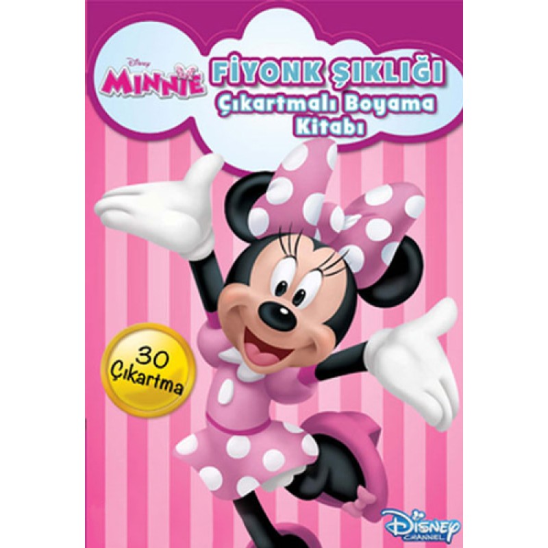 Disney Minnie - Fiyonk Şıklığı Çıkartmalı Boyama Kitabı Disney Minnie - Fiyonk Şıklığı Çıkartmalı Boyama Kitabı