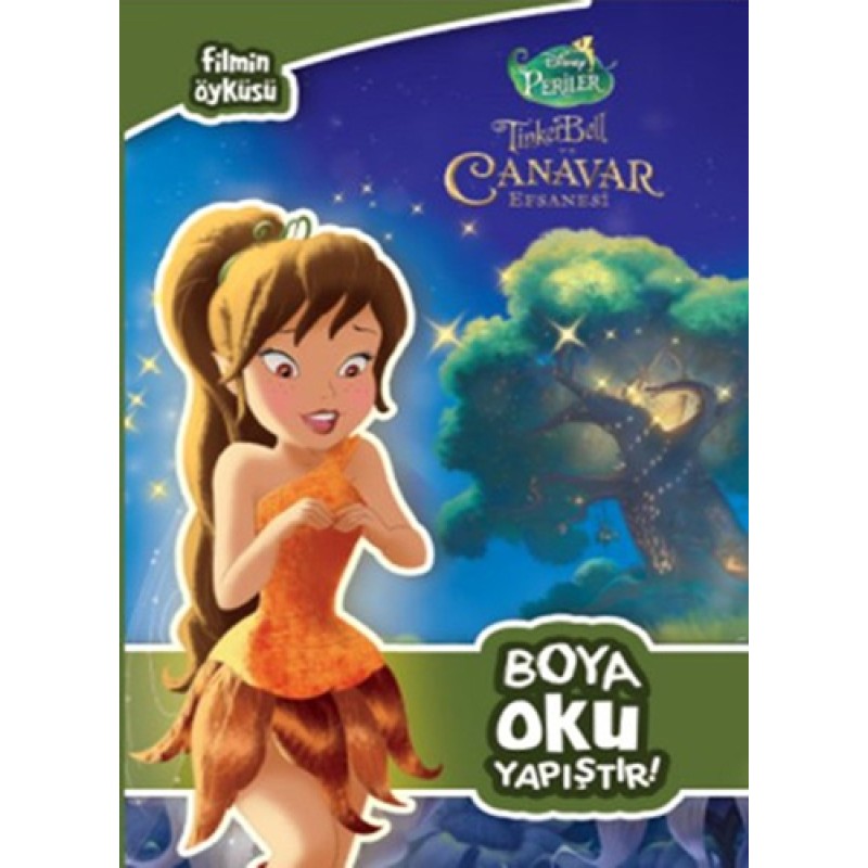 Disney Tinkerbell Filmin Öyküsü Boya Oku Yapıştır
