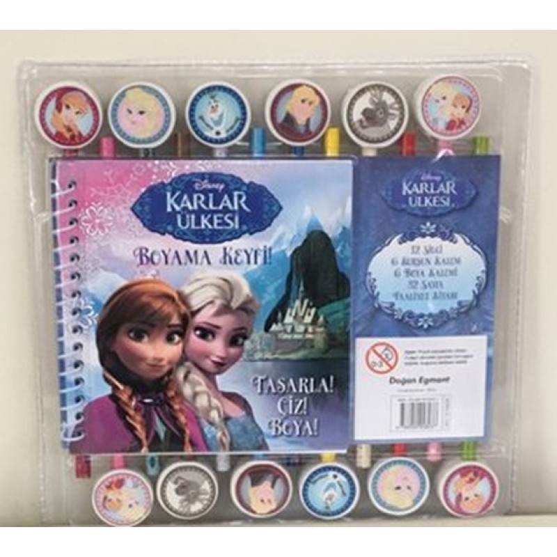 Disney Karlar Ülkesi - Boyama Keyfi Disney Karlar Ülkesi - Boyama Keyfi