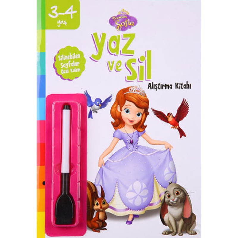Disney Prenses Sofia - Yaz ve Sil Disney Prenses Sofia - Yaz ve Sil
