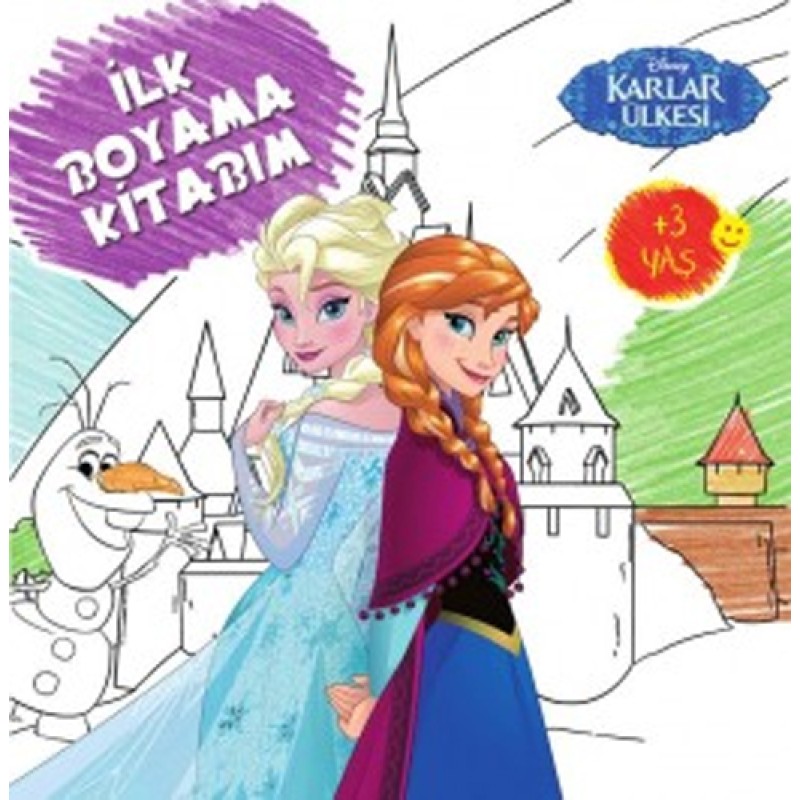 Disney İlk Boyama Kitabım - Karlar Ülkesi Disney İlk Boyama Kitabım - Karlar Ülkesi