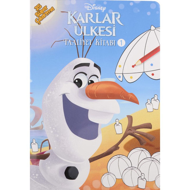 Disney Karlar Ülkesi - Faaliyet Kitabı 1 Disney Karlar Ülkesi - Faaliyet Kitabı 1