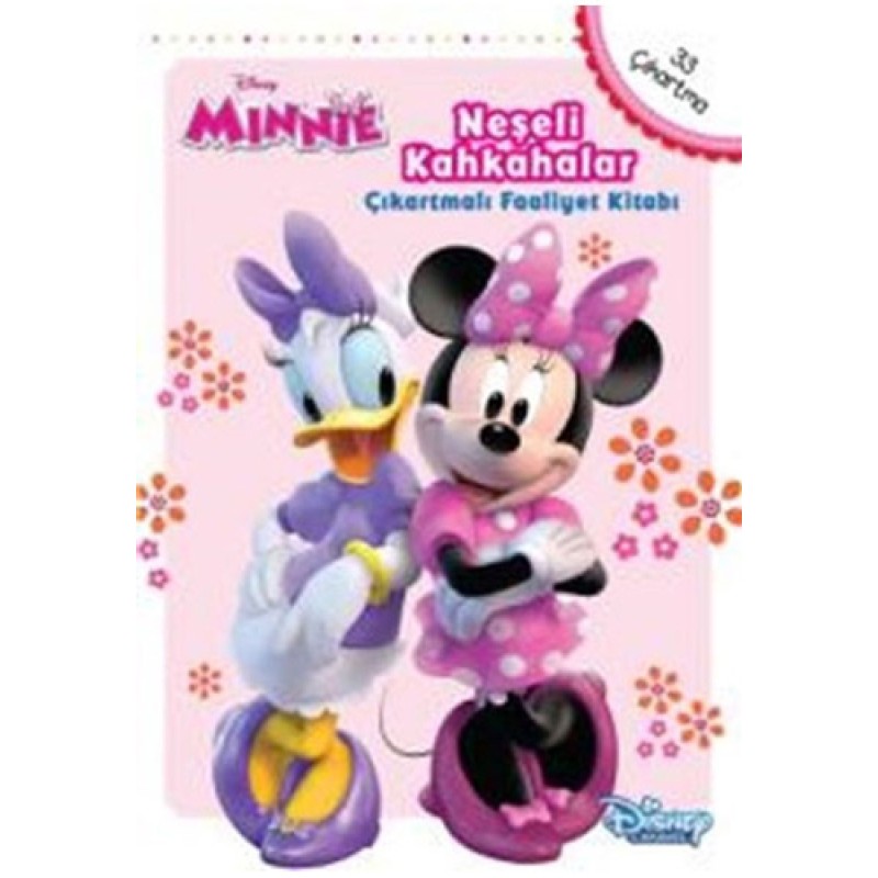 Disney Minnie Neşeli Kahkahalar Çıkartmalı Faaliyet Kitabı Disney Minnie Neşeli Kahkahalar Çıkartmalı Faaliyet Kitabı