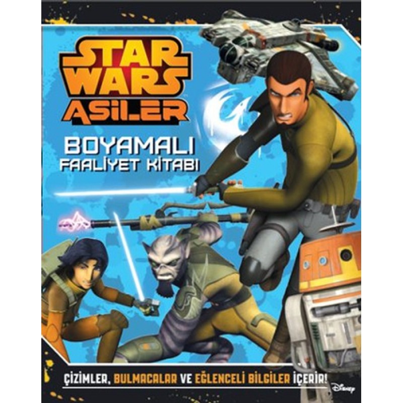 Starwars Asiler - Boyamalı Faaliyet Kitabı Starwars Asiler - Boyamalı Faaliyet Kitabı