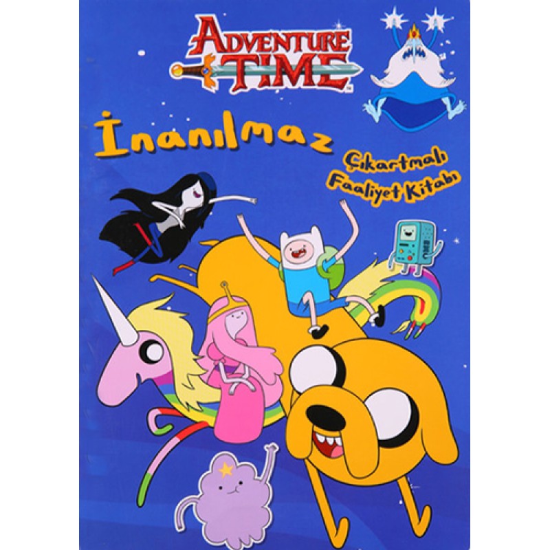Adventure Time - İnanılmaz Çıkartmalı Faaliyet Kitabı Adventure Time - İnanılmaz Çıkartmalı Faaliyet Kitabı