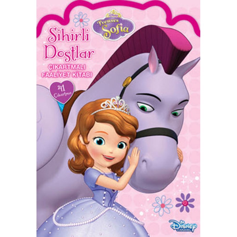 Disney Prenses Sofia Sihirli Dostlar Çıkartmalı Faaliyet Kitabı