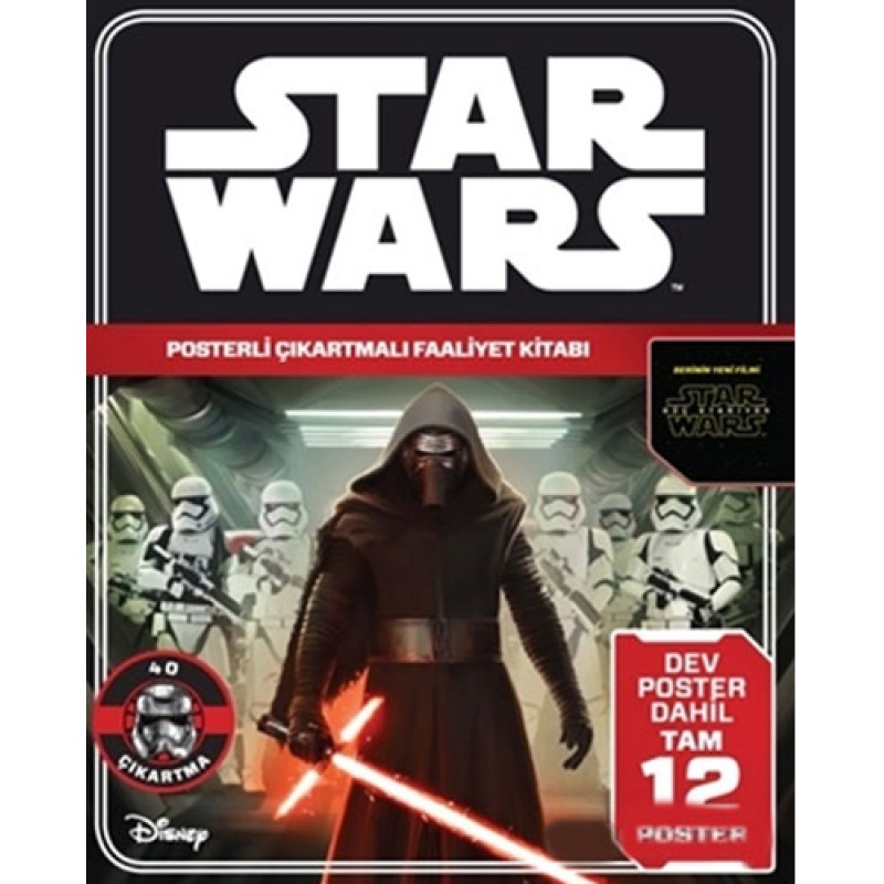 Starwars - Posterli Çıkartmalı Faaliyet Kitabı Starwars - Posterli Çıkartmalı Faaliyet Kitabı