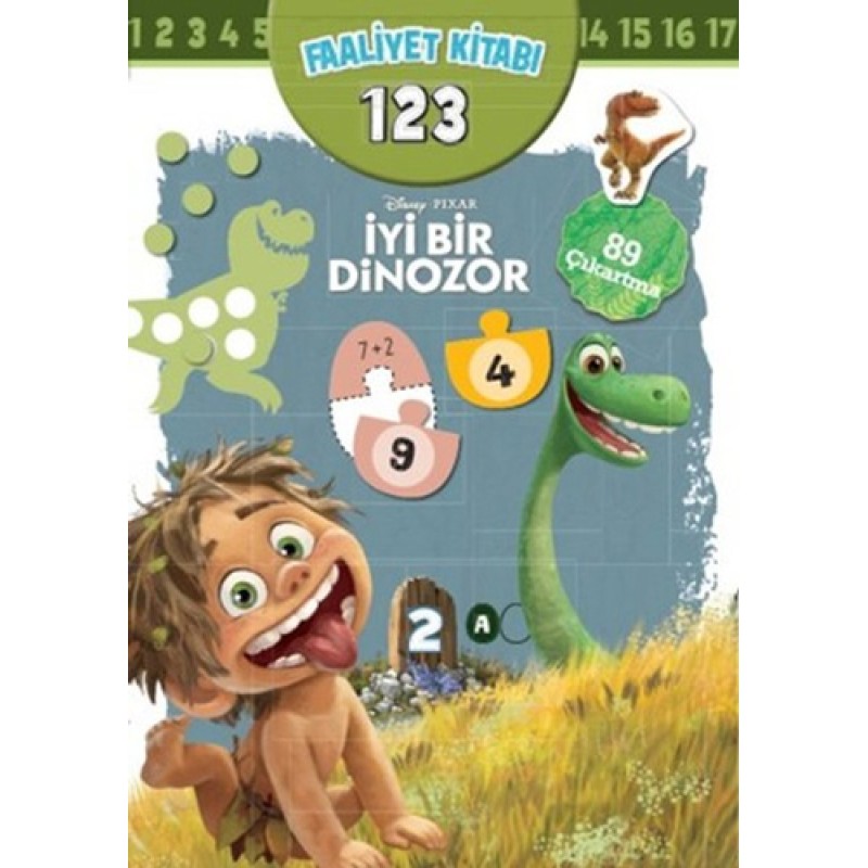 Disney İyi Bir Dinozor Faaliyet Kitabı 123 Disney İyi Bir Dinozor Faaliyet Kitabı 123