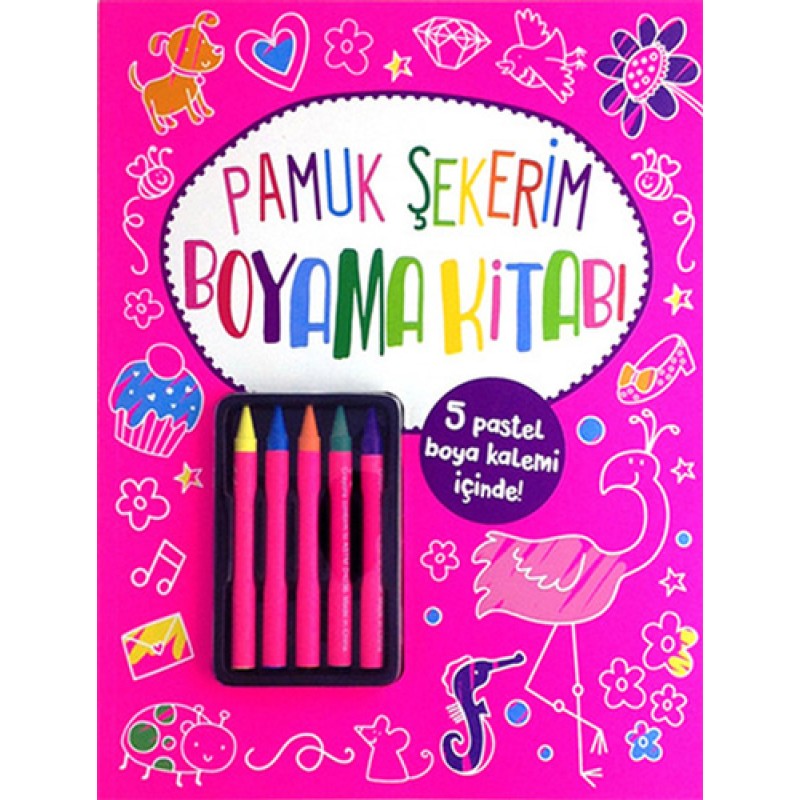 Pamuk Şekerim Boyama Kitabı