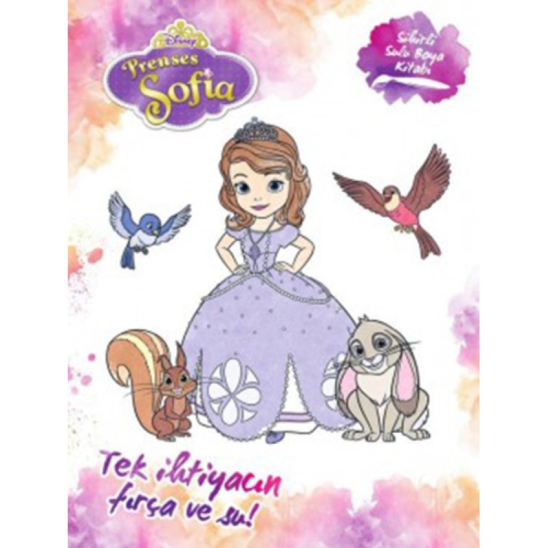 Disney Prenses Sofia Sihirli Sulu Boya Kitabı Disney Prenses Sofia Sihirli Sulu Boya Kitabı
