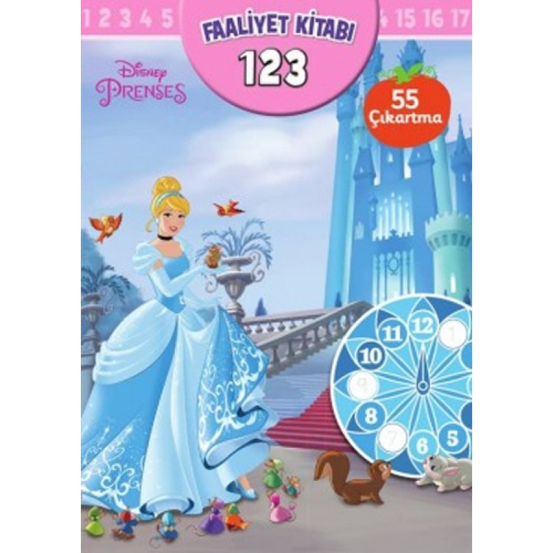Disney Prenses - Faaliyet Kitabı 1,2,3 Disney Prenses - Faaliyet Kitabı 1,2,3
