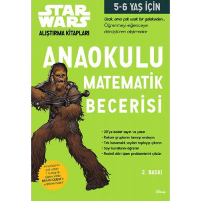 Starwars Alıştırma Kitapları - Anaokulu Matematik Becerisi Starwars Alıştırma Kitapları - Anaokulu Matematik Becerisi