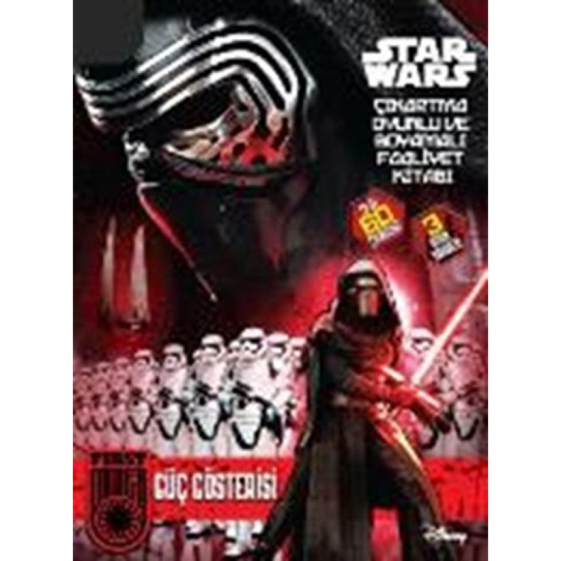 Disney Starwars Çıkartma Oyunlu ve Boyama Faaliyet Kitabı
