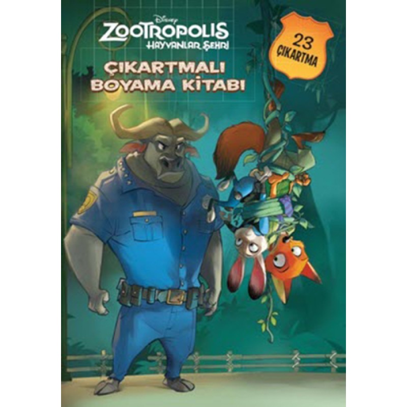 Disney Zootropolis Hayvanlar Şehri - Çıkartmalı Boyama Kitabı Disney Zootropolis Hayvanlar Şehri - Çıkartmalı Boyama Kitabı