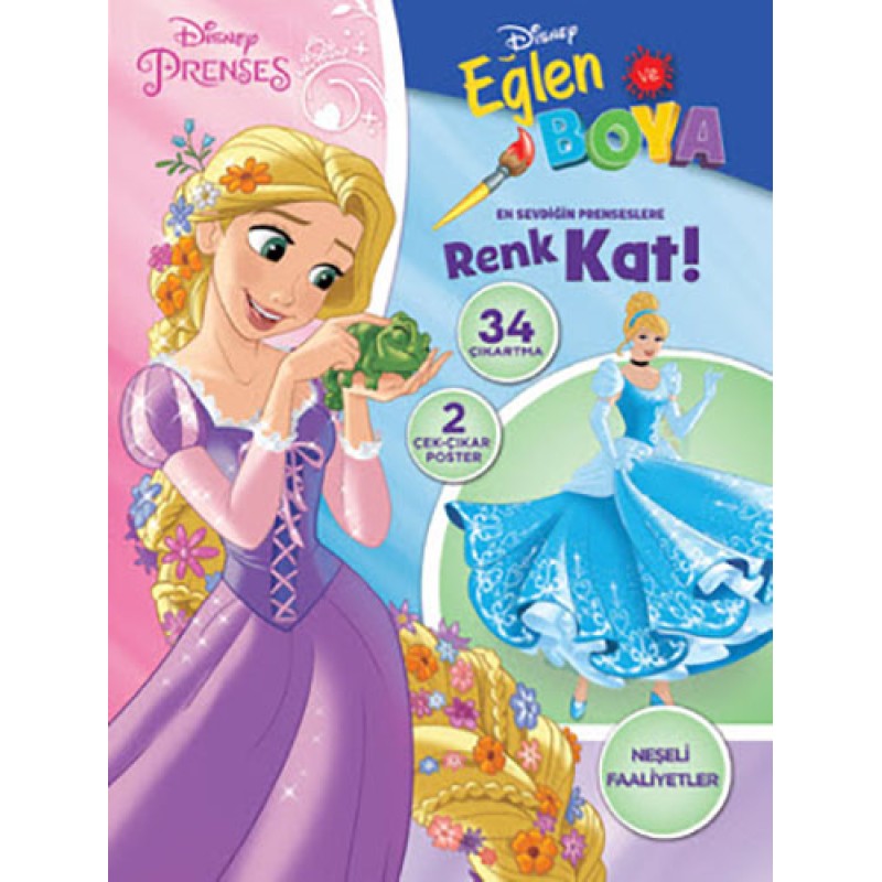 Disney Prenses Eğlen Boya