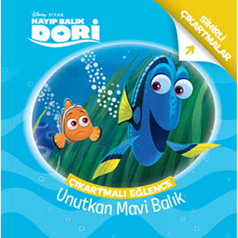 Disney Kayıp Balık Dori Çıkartmalı Eğlence Unutkan Mavi Balık Disney Kayıp Balık Dori Çıkartmalı Eğlence Unutkan Mavi Balık