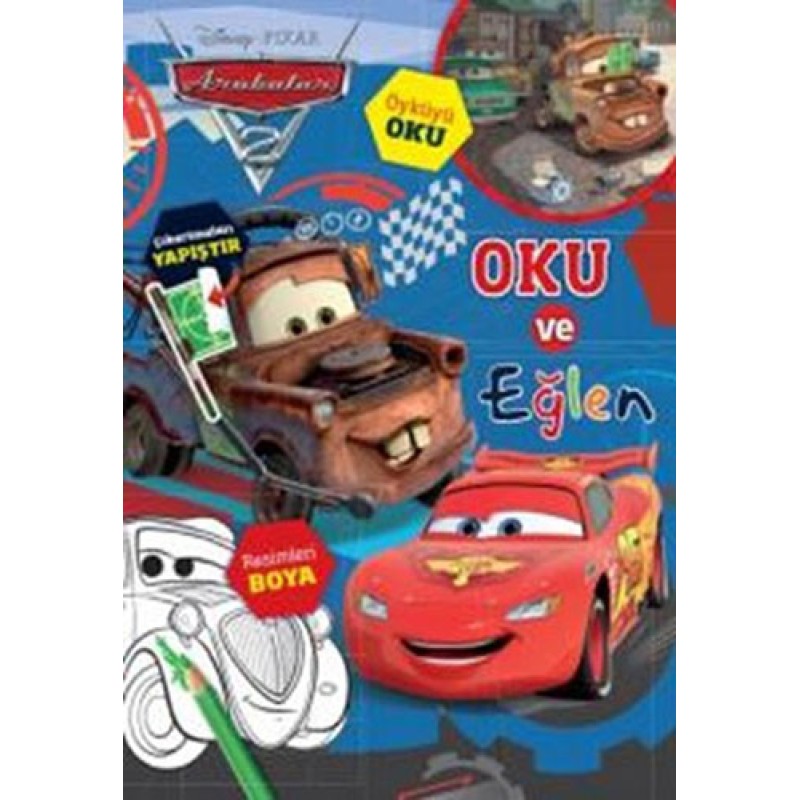 Disney Arabalar - Oku ve Eğlen Disney Arabalar - Oku ve Eğlen