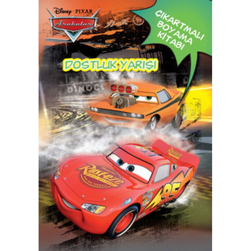 Disney Arabalar Dostluk Yarışı - Çıkartmalı Boyama Kitabı Disney Arabalar Dostluk Yarışı - Çıkartmalı Boyama Kitabı