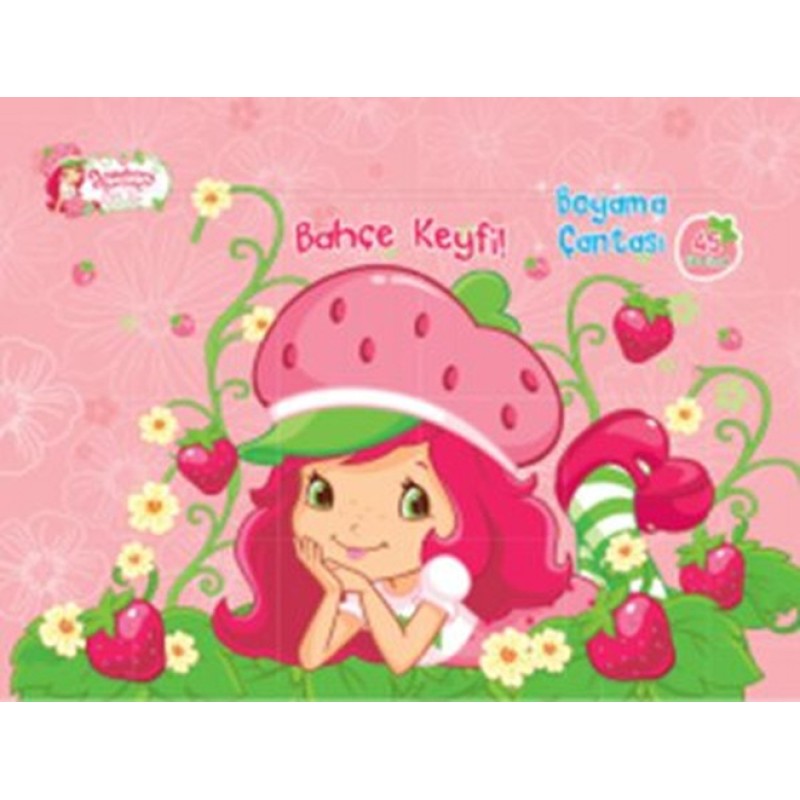 Çilek Kız Bahçe Keyfi Boyama Çantası Çilek Kız Bahçe Keyfi Boyama Çantası