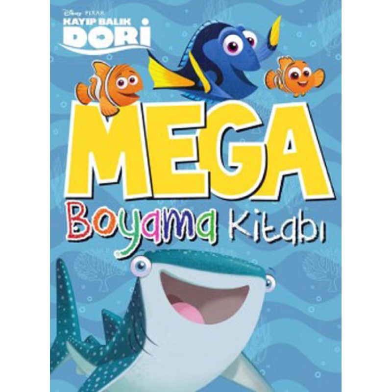 Disney Kayıp Balık Dori - Mega Boyama Kitabı Disney Kayıp Balık Dori - Mega Boyama Kitabı