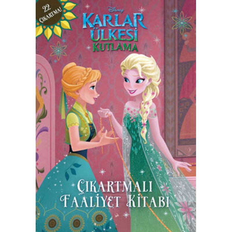 Disney Karlar Ülkesi Kutlama - Çıkartmalı Faaliyet Kitabı Disney Karlar Ülkesi Kutlama - Çıkartmalı Faaliyet Kitabı