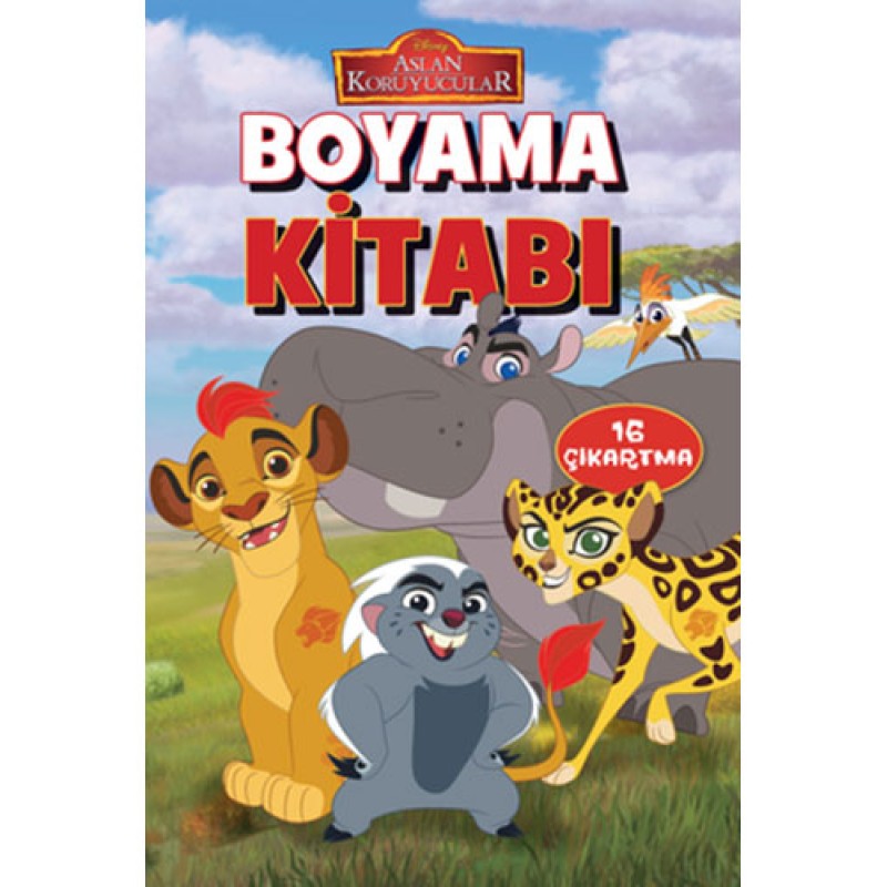 Disney Aslan Koruyucular - Boyama Kitabı Disney Aslan Koruyucular - Boyama Kitabı
