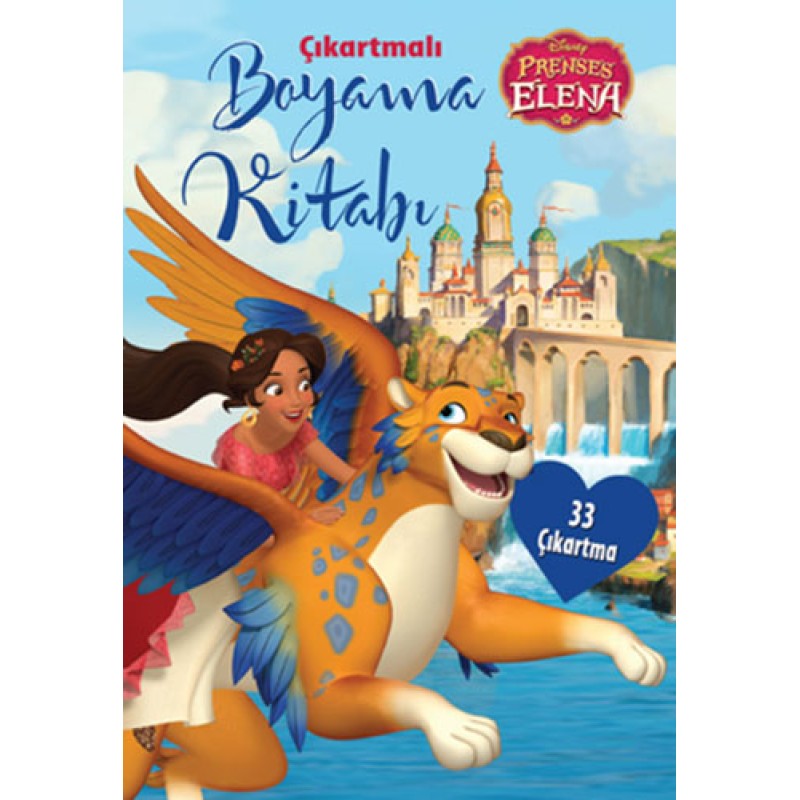 Disney Prenses Elena - Çıkartmalı Boyama Kitabı