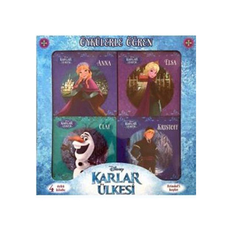 Disney Karlar Ülkesi - 4 Kitap Takım (Ciltli) Disney Karlar Ülkesi - 4 Kitap Takım (Ciltli)
