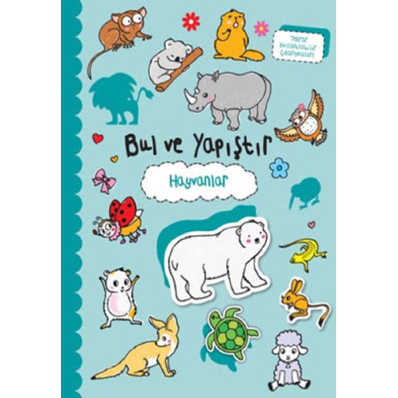 Bul ve Yapıştır - Hayvanlar Bul ve Yapıştır - Hayvanlar