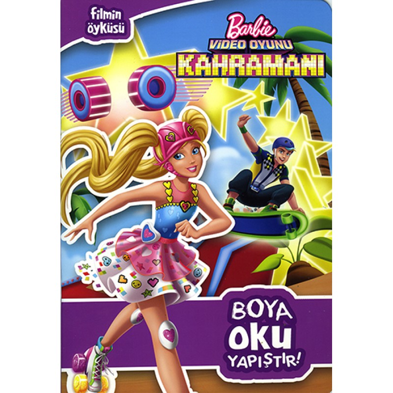 Barbie Video Oyunu Kahramanı - Boya Oku Yapıştır! Barbie Video Oyunu Kahramanı - Boya Oku Yapıştır!