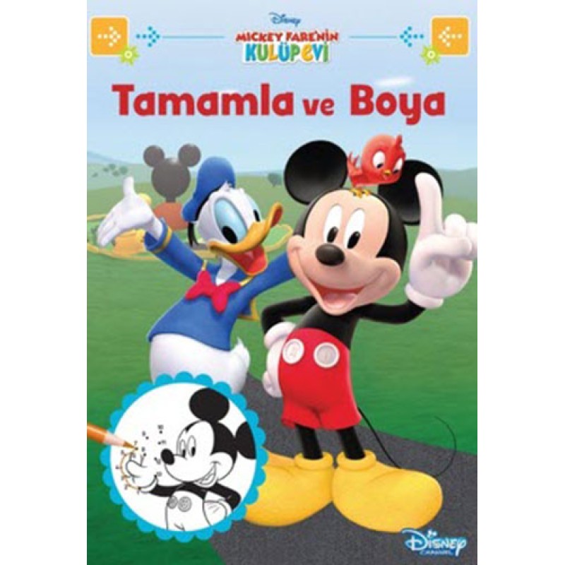 Disney Mickey Fare'nin Kulüp Evi Tamamla ve Boya Disney Mickey Fare'nin Kulüp Evi Tamamla ve Boya
