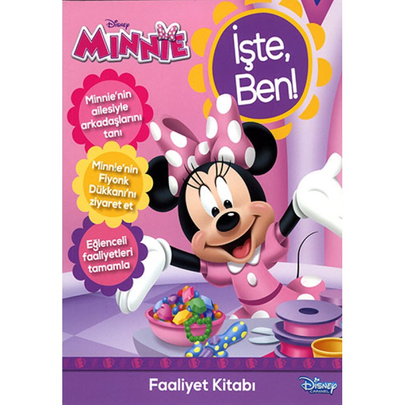 Disney Minnie İşte Ben! - Faaliyet Kitabı Disney Minnie İşte Ben! - Faaliyet Kitabı