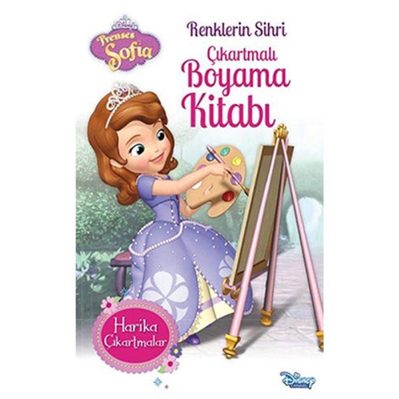 Prenses Sofia - Renklerin Sihri Çıkartmalı Boyama Kitabı Prenses Sofia - Renklerin Sihri Çıkartmalı Boyama Kitabı