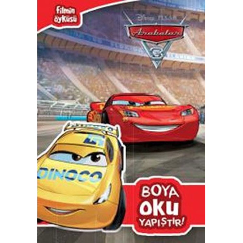 Arabalar 3 - Boya Oku Yapıştır Arabalar 3 - Boya Oku Yapıştır