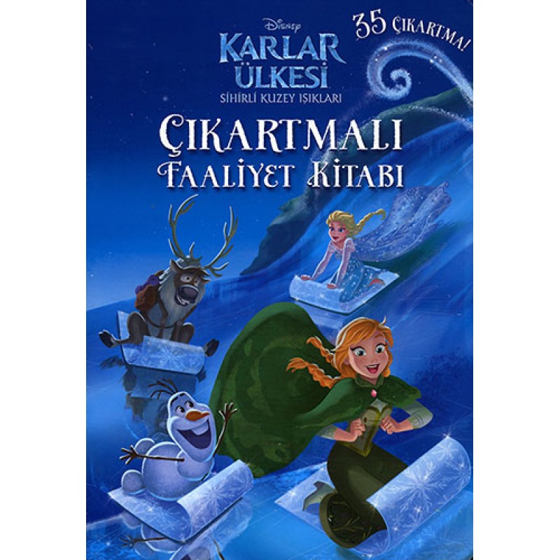 Disney Karlar Ülkesi Sihirli Kuzey Işıkları - Çıkartmalı Faaliyet Kitabı Disney Karlar Ülkesi Sihirli Kuzey Işıkları - Çıkartmalı Faaliyet Kitabı