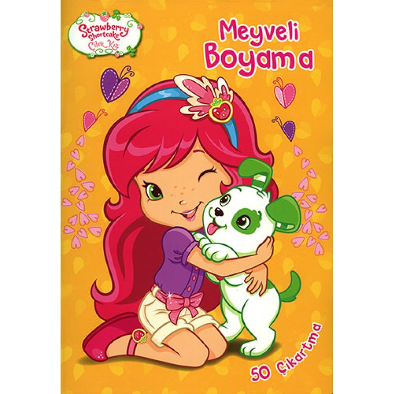Çilek Kız - Meyveli Boyama Çilek Kız - Meyveli Boyama