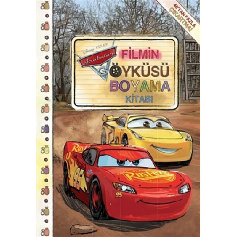 Arabalar 3 - Filmin Öyküsü Boyama Kitabı Arabalar 3 - Filmin Öyküsü Boyama Kitabı