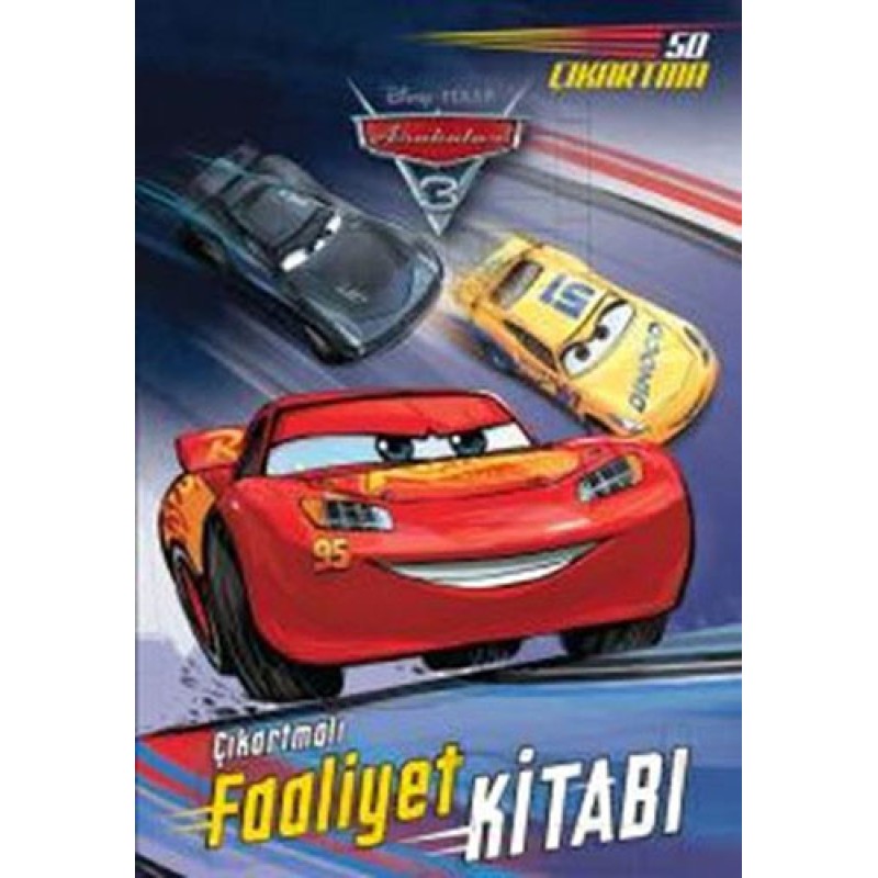 Arabalar 3 - Çıkartmalı Faaliyet Kitabı