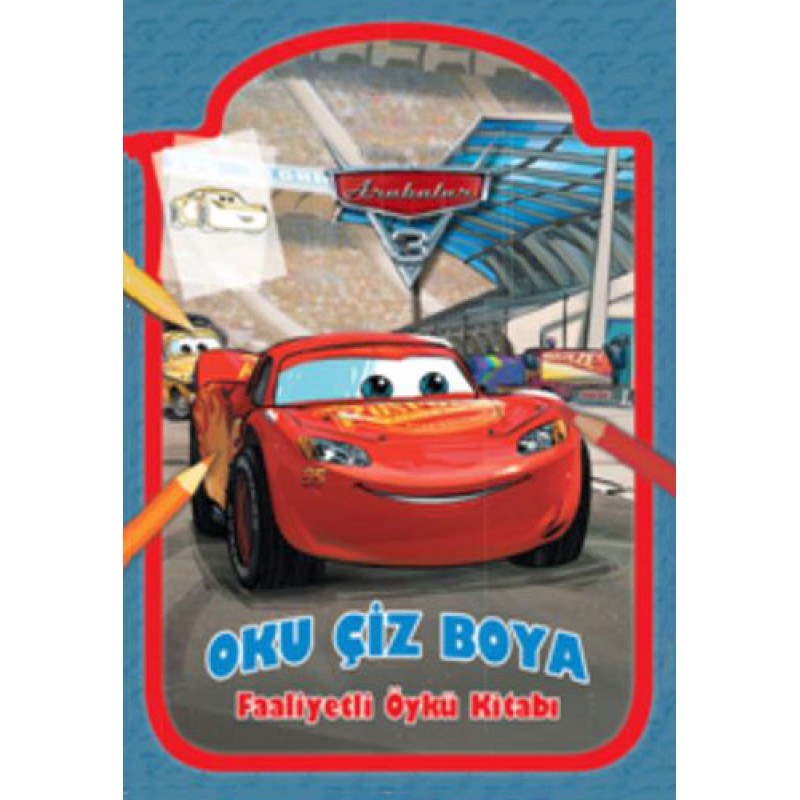 Arabalar 3 - Oku Çiz Boya