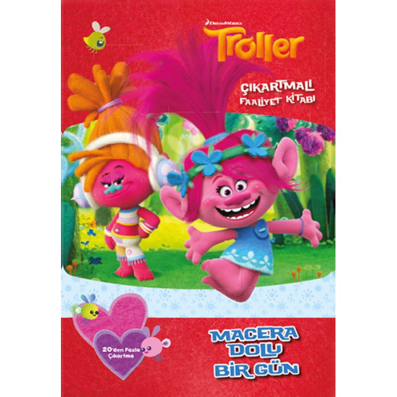 Troller - Çıkartmalı Faaliyet Kitabı - Macera Dolu Bir Gün Troller - Çıkartmalı Faaliyet Kitabı - Macera Dolu Bir Gün